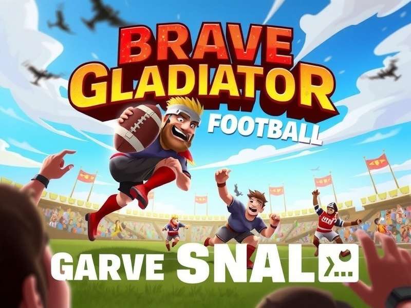Brave Gladiator Football Game Cover