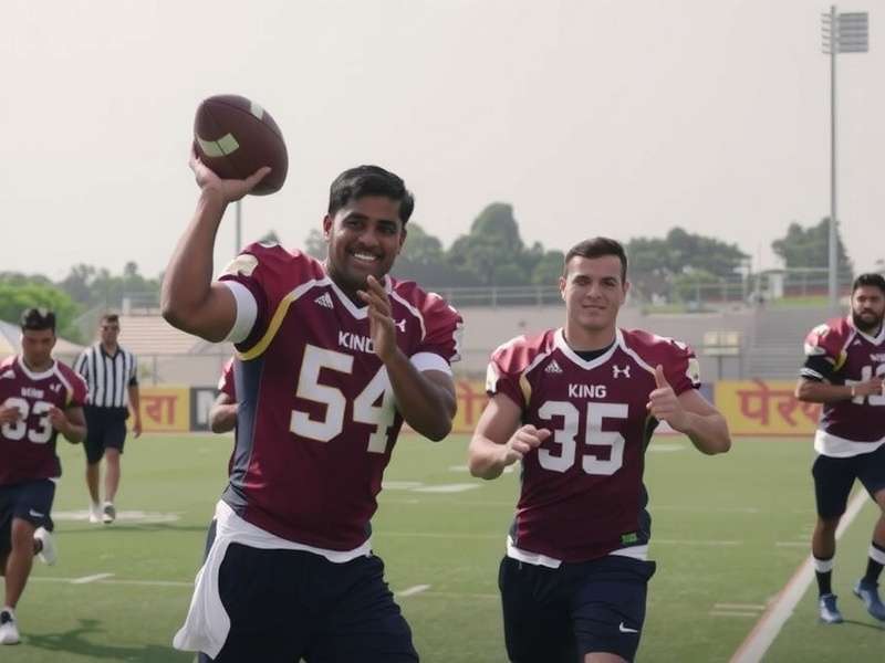 Indian Players Enjoying Brave Gladiator Football